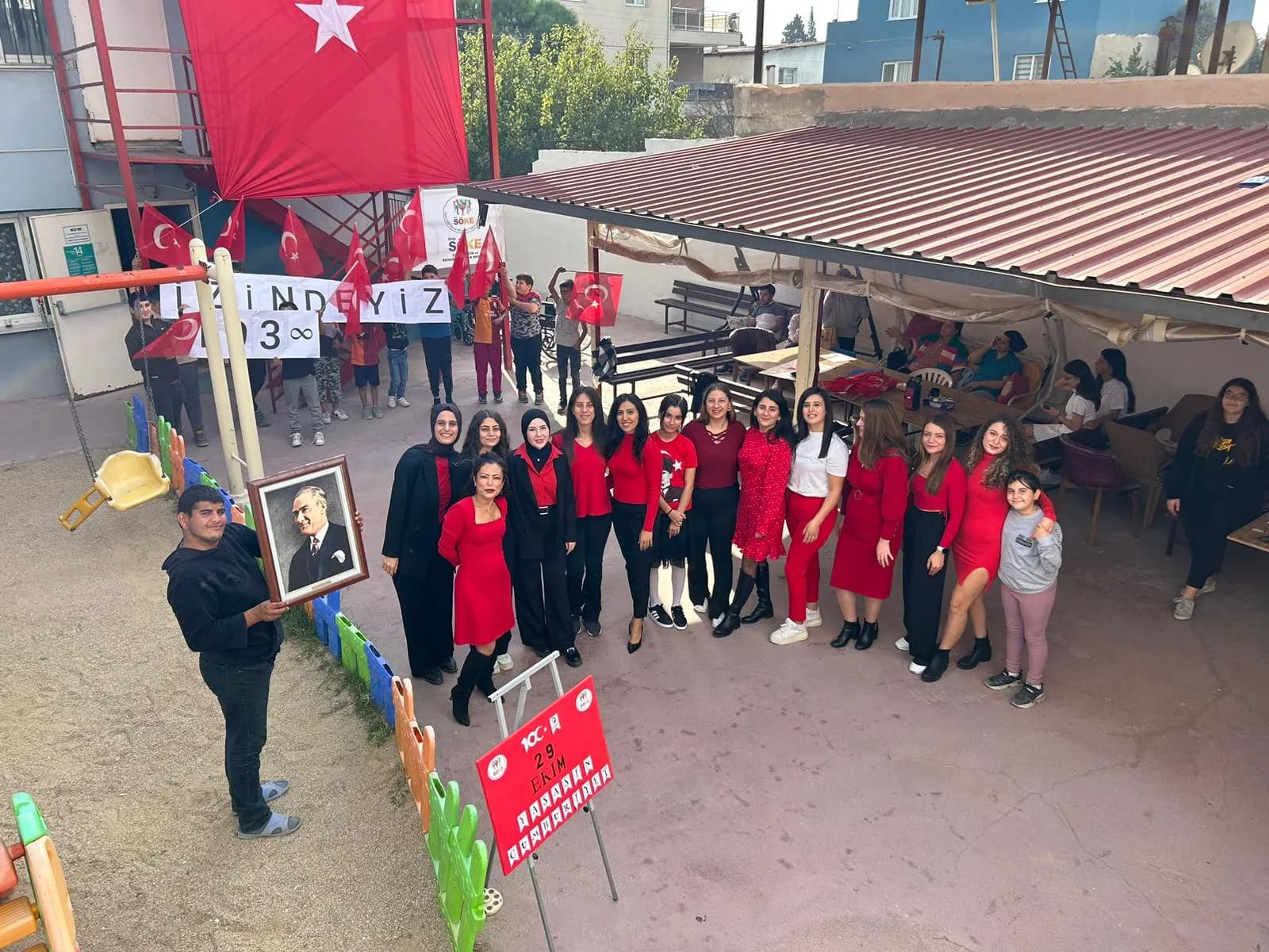 29 Ekim kutlamalarından kareler